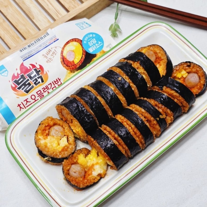 명동 불닭오믈렛이 GS편의점에! 불닭치즈오믈렛김밥 후기