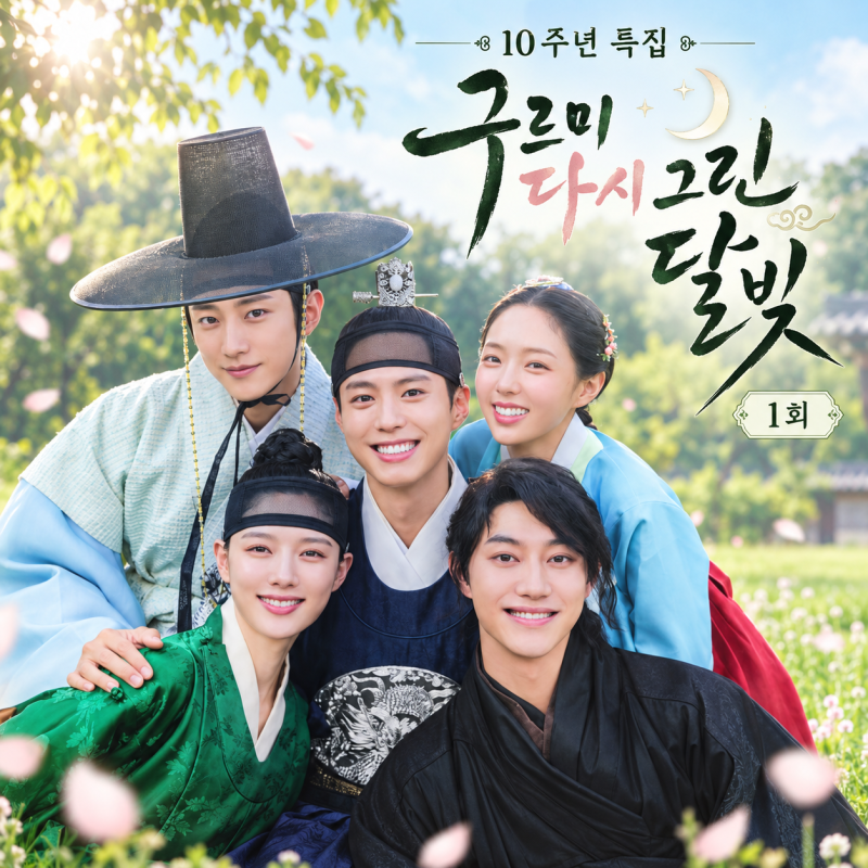 구르미 다시 그린 달빛 1회｜박보검·김유정 10년 만의 재회, 구르미 5인방 완전체 여행