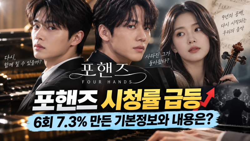 포핸즈 시청률 급등 7.3%, 기본정보와 내용은?