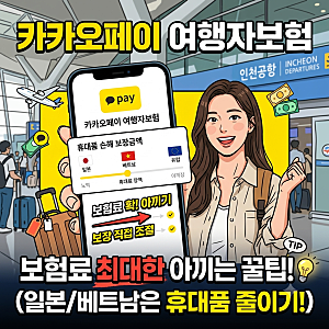 여행자보험 추천 카카오페이로 가성비 좋게 가입하는 방법(오사카, 후쿠오카, 다낭, 나트랑 ....