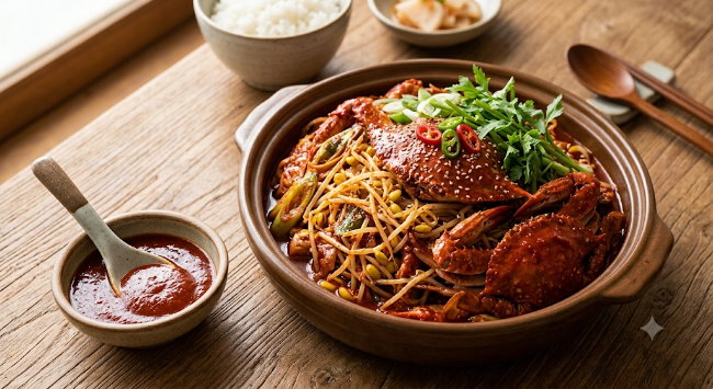 그 맛이 그리워 결국 만들어본 제주시청 백가네st 칼칼한 꽃게찜 황금 비법