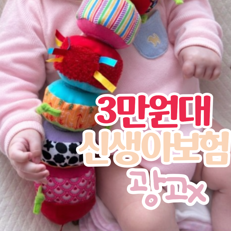 신생아보험 추천, 금액 3만원대 (언제까지 가입)