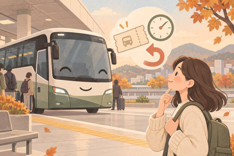 추석 고속버스 취소수수료: 출발 전·후와 환불 확인법