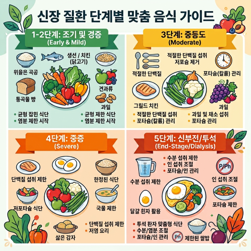 신장에 좋은 음식, 내 상태 모르면 보약이 아닌 독이 됩니다