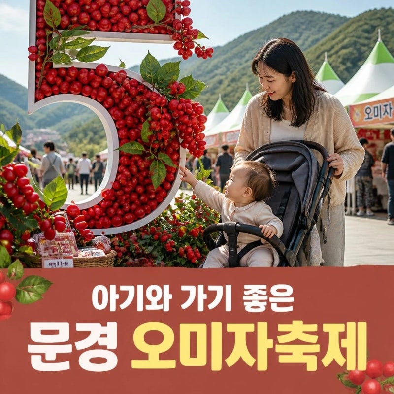 문경 오미자축제 2026 일정·기간｜아기와 가기 좋은 문경 가볼만한곳