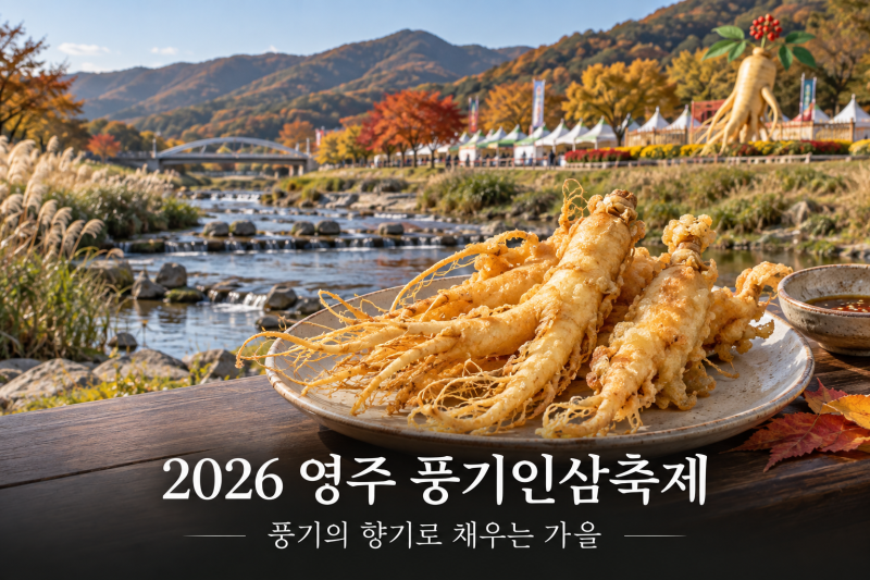 # 2026 영주 풍기인삼축제 일정과 먹거리｜풍기의 향기로 채우는 가을