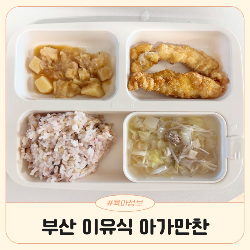 부산 동래 이유식 매장 시판 아기 반찬 유아식 정기 배송 배달 아가만찬 추천