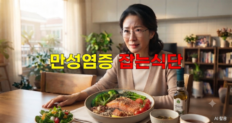 자꾸 붓고 피곤할 때, 만성 염증수치 낮추는 음식과 조리법