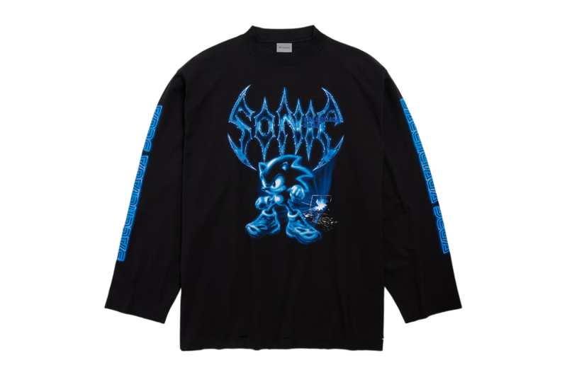 발렌시아가와 세가가 만든 가장 럭셔리한 소닉, Balenciaga x SEGA 1990년대 세가의 추억을 하이패....