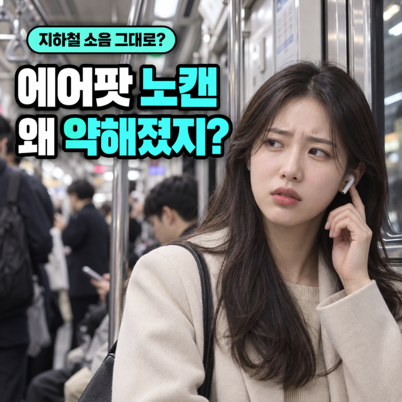 에어팟 노이즈 캔슬링 왜 약해졌을까? 고장 전에 확인할 6가지 해결법!