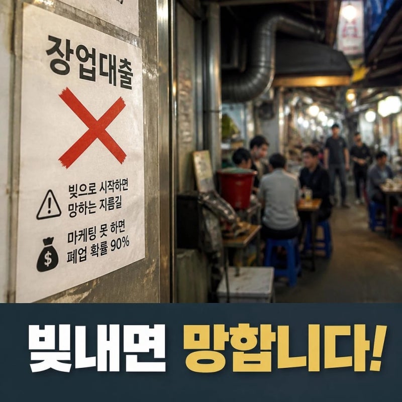 [외식 창업 기획자] 소상공인 식당 대출의 진짜 현실과 무자본 오픈 전략