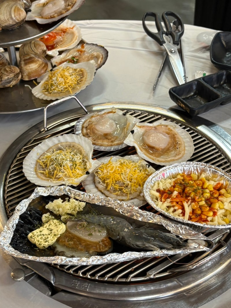 강릉 강문해변 세인트존스호텔 근처 조개구이 맛집 [경성조개포차]