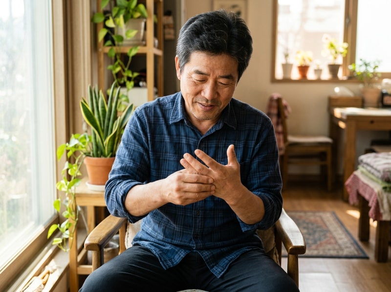 4050 아침마다 손가락 마디가 뻣뻣하고 쑤시는 조조강직 원인: 퇴행성과 류마티스 관절염 자....