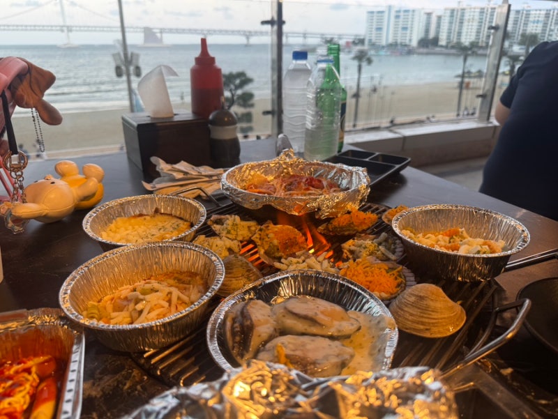 부산 광안리 맛집 오션뷰 조개구이 무한리필 "조개대표 광안본점" [솔직 후기]