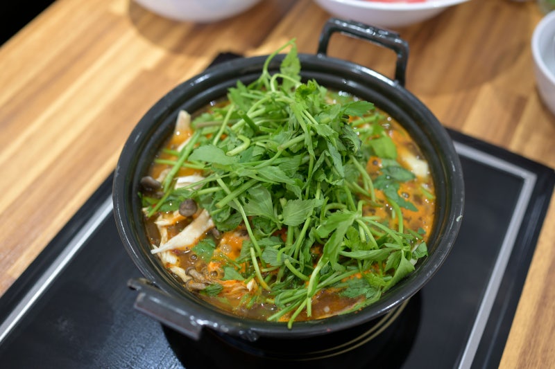 김포 장기동 맛집 등촌샤브칼국수 저녁 먹고 온 후기