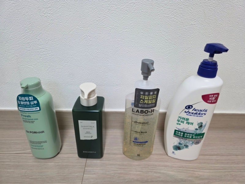 지성·두피열·가려움 고민 끝! 두피 샴푸 4종 비교