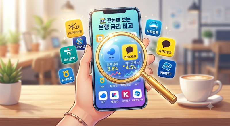 [저축] 청년미래적금 2차 금리비교! '1위' 은행