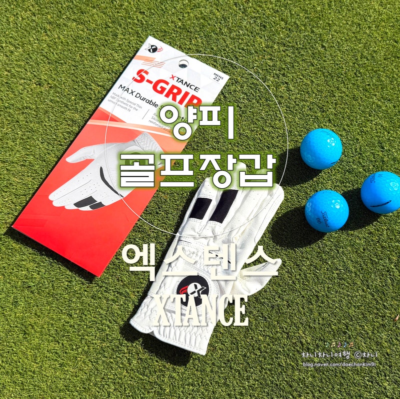 골프장갑남성 엑스텐스 S그립 연습용골프장갑, 연습도 실전처럼