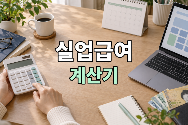 2026 실업급여 계산기, 월급보다 가입기간이 총액을 더 크게 가르는 구간