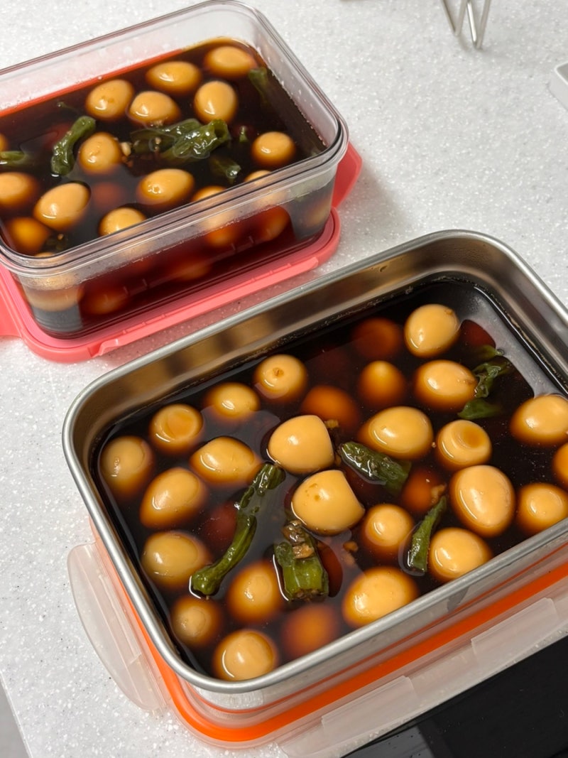밥도둑 꽈리고추 메추리알 조림 만들기