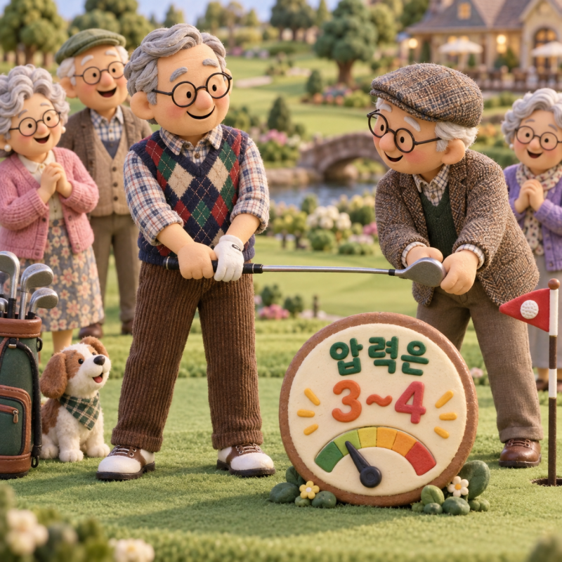 골프 시작하고 손가락 마디가 아프다면 - 그립 압력 자가진단법