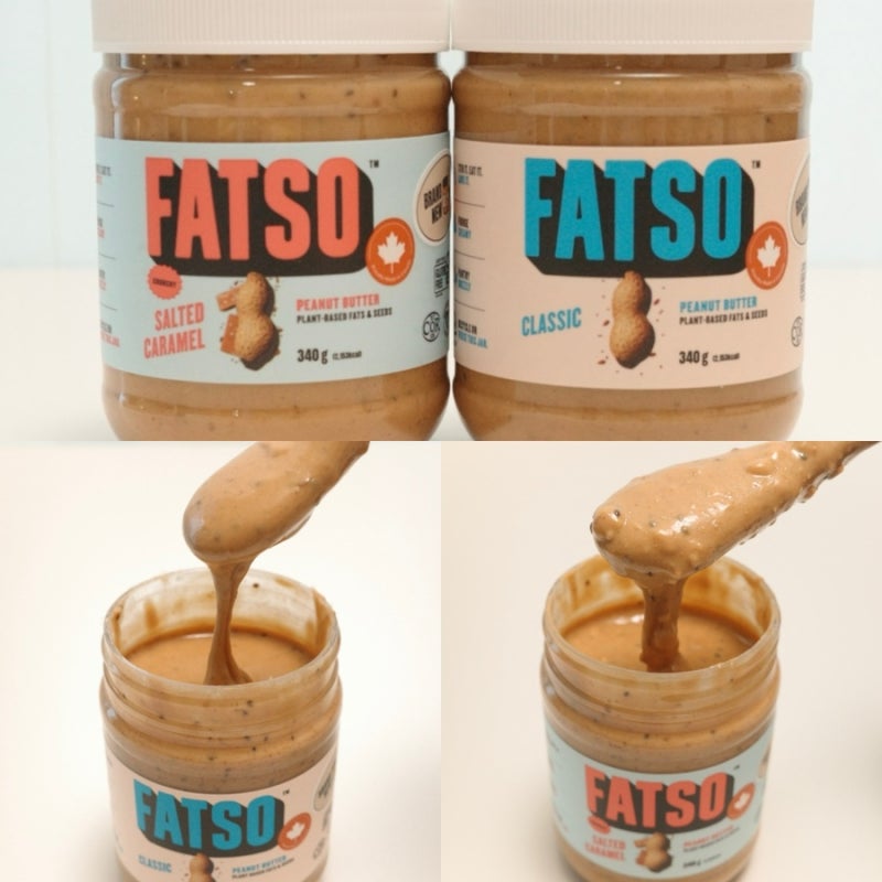 FATSO 팻소땅콩버터 클래식 & 솔티드캐러멜맛 솔직후기 다이어트식단 초간단 다이어트식단 추....