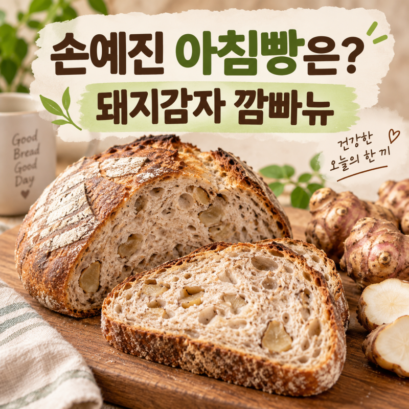 냉부해 손예진빵 88회 돼지감자 깜빠뉴 정체와 구매 전 확인할 5가지