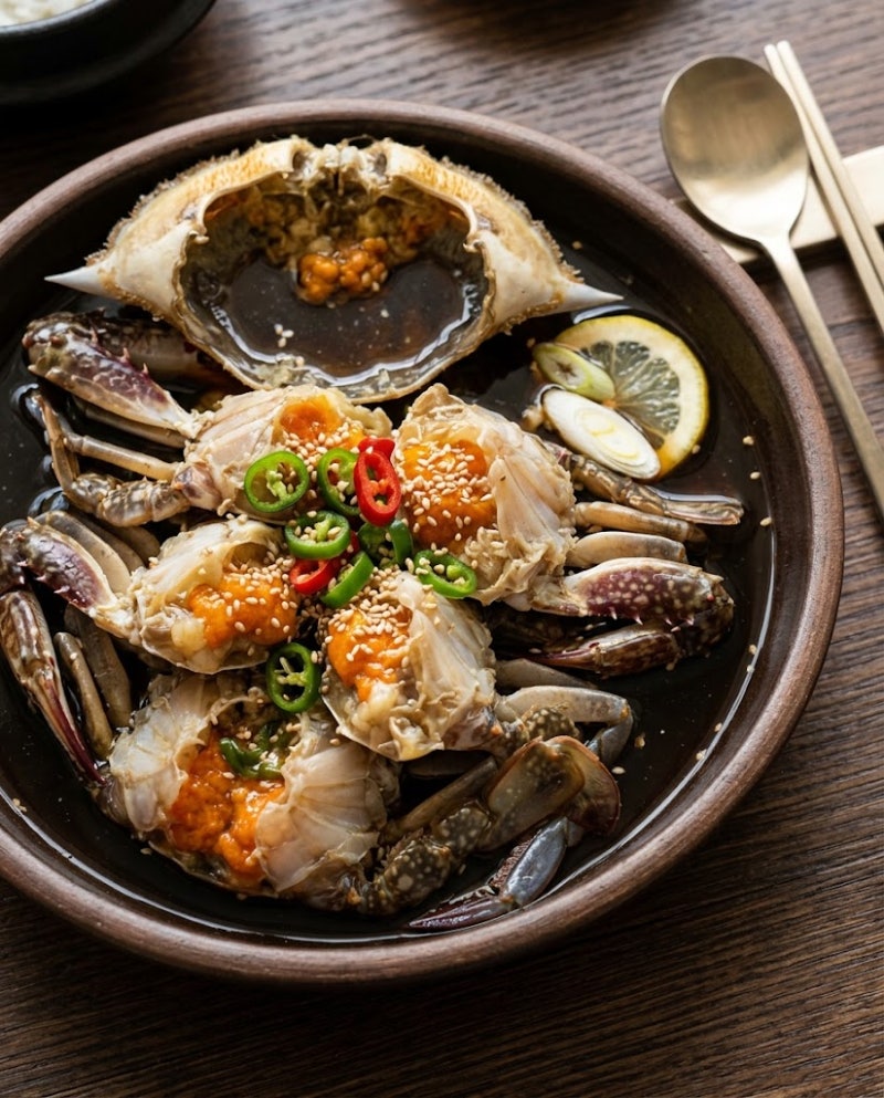 제철 꽃게로 만드는 간장게장 레시피: 비린내 없이 알찬 황금 비율 양념장!