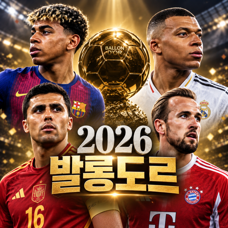 2026 <b>발롱도르</b> 후보, 19세 야말의 당돌한 선언…“세계 최고는 음바페....