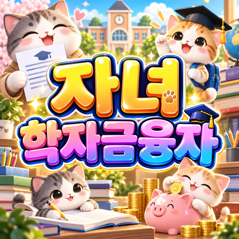 2026 자녀학자금융자 최신개편 생활안정자금 최대 4000만원 체계 연 1.5%와 이자 3%p 지원!