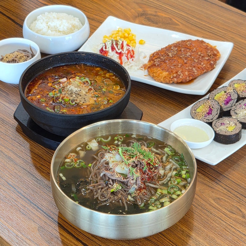 구리 토평동 맛집 의령메밀집 따뜻한 온소바에 든든한 국밥 정식까지