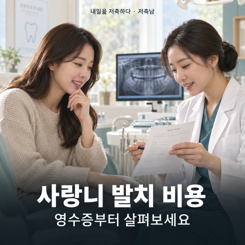 사랑니 발치 비용, 실비 청구 전에 꼭 볼 5가지