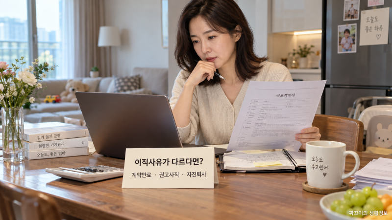 이직확인서 이직사유가 실제와 다를 때 정정하는 방법