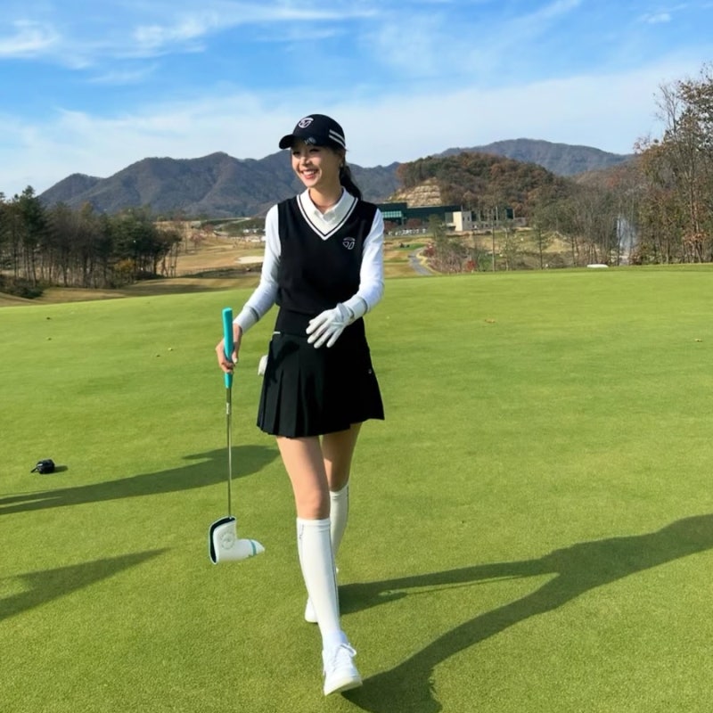 류현진 아내,173cm 슈퍼모델 출신 아나운서 배지현 골프!결혼 후 최근근황