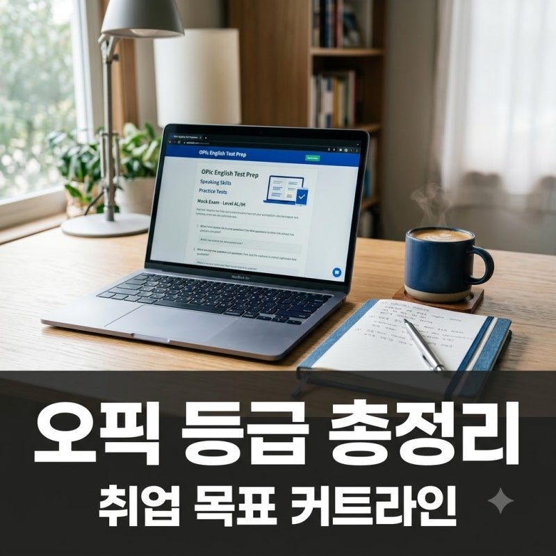 오픽 등급 체계 및 기업별 커트라인 총정리 (IM·IH·AL 차이)