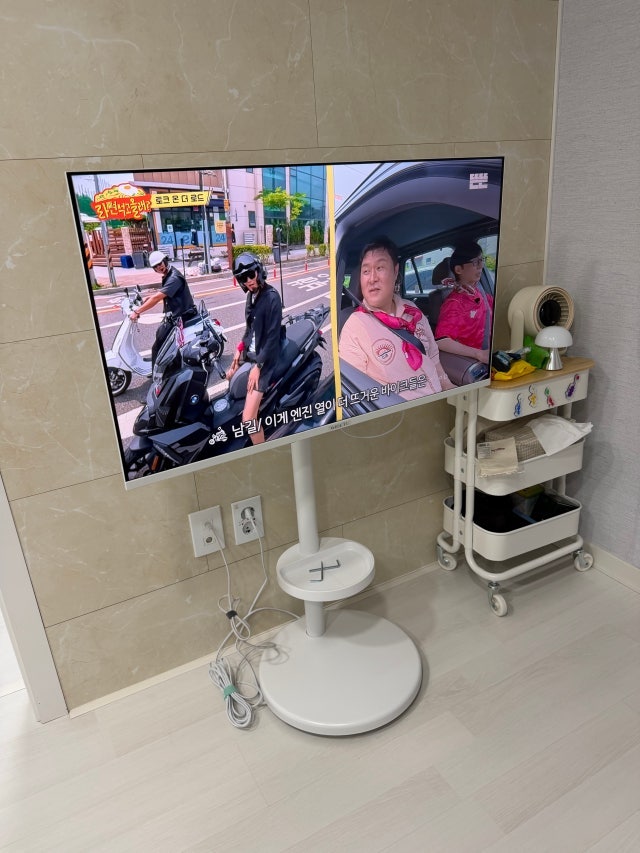 와이드무빙뷰 화이트에디션 추천 삼탠바이미V3 40인치 이동식 스마트TV 고를 때 본 포인트