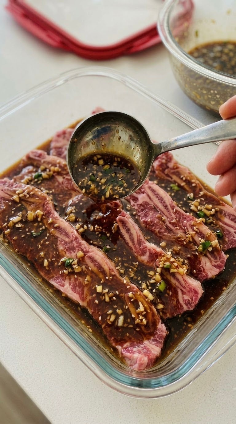 LA갈비 재는법 재료와 레시피 | 재우는 시간, 양념 만들기, 시판 소스 대체가능