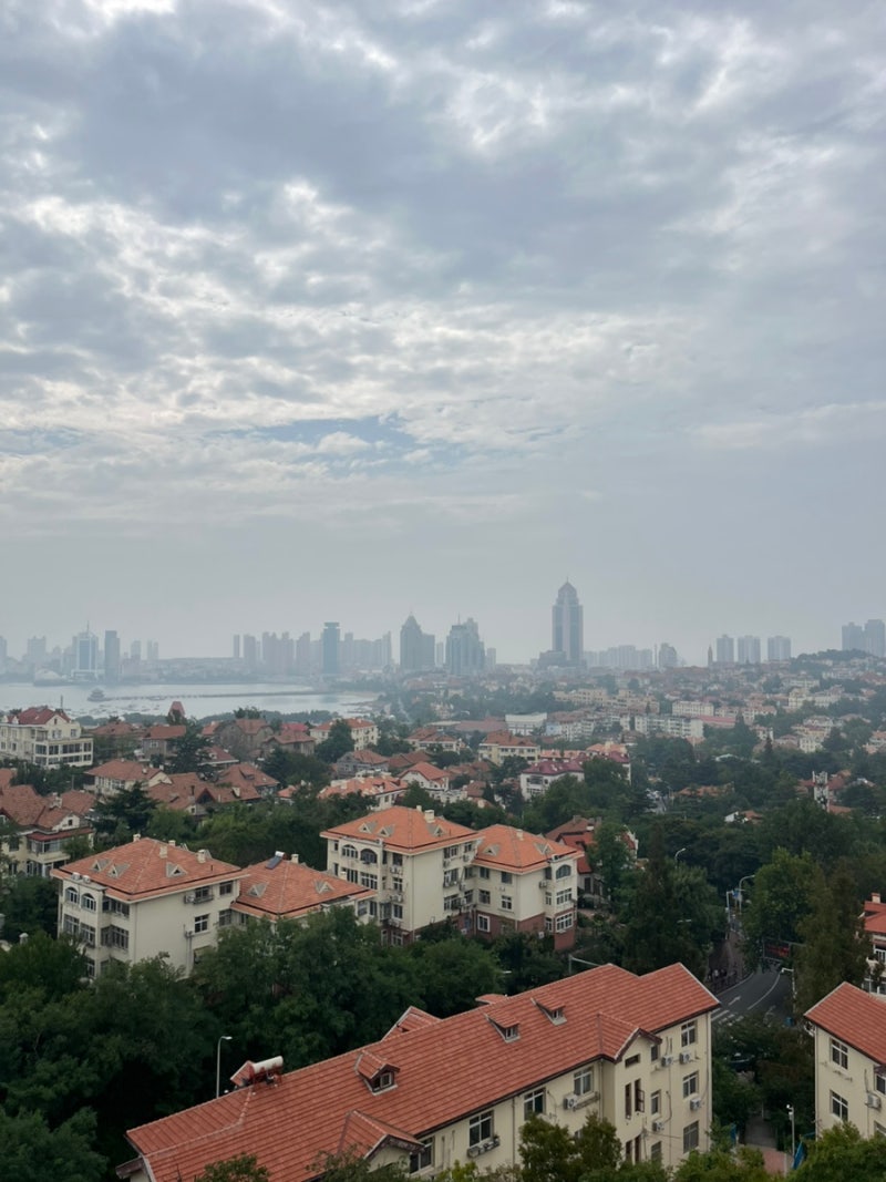 [칭다오 여행] 소어산 공원부터 주변 대학로 골목 (벽화거리, 감성카페)까지 여행코스 추천 | ....