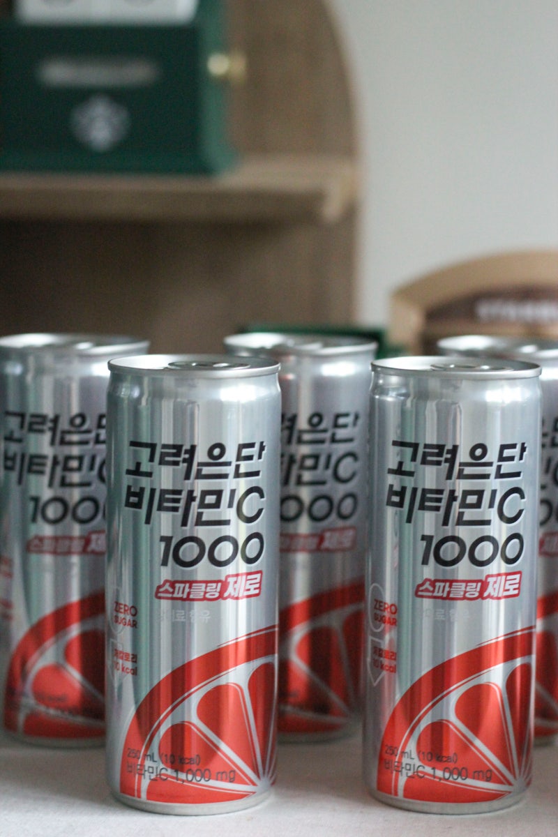 고려은단 비타민 C1000 스파클링 제로 후기! 당 걱정 없는 비타민 음료 추천