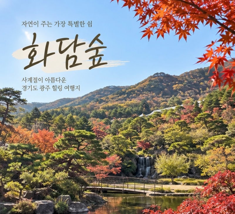 경기도 광주 화담숲 예약 방법부터 모노레일 코스까지 총정리｜화담숲 방문 후기