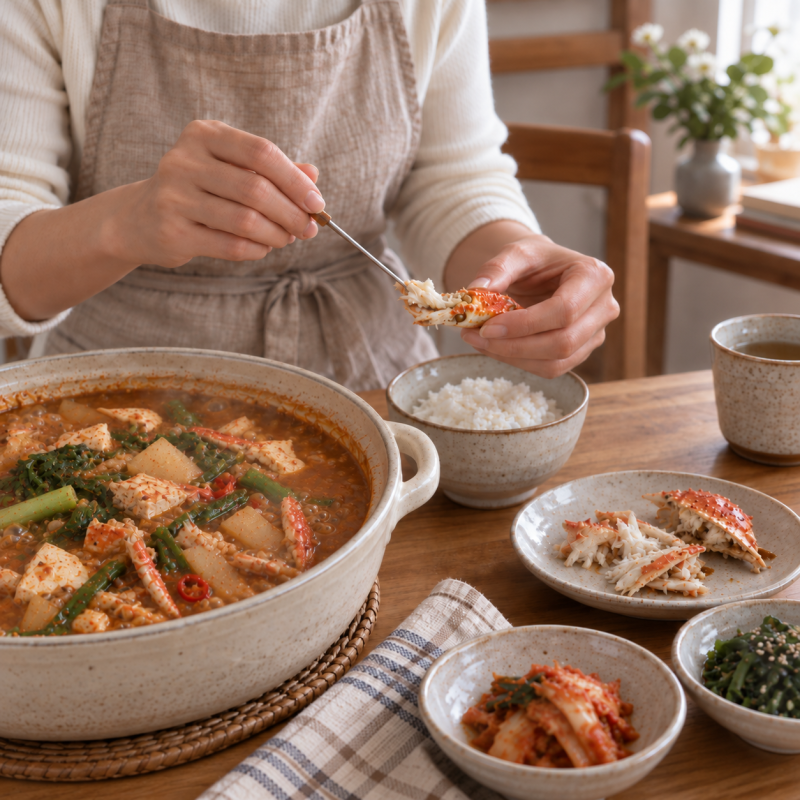 가을 꽃게 요리｜시원하고 달큰한 꽃게탕 레시피, 제철 꽃게 손질부터 끓이는 법까지