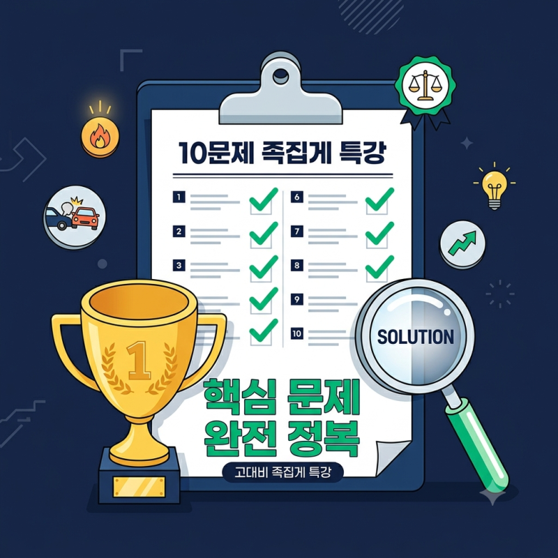 [슬기로운 보험공부방] 손해보험 시험 D-1: 출제위원이 사랑하는 손해영역 족집게 10문제 (정....