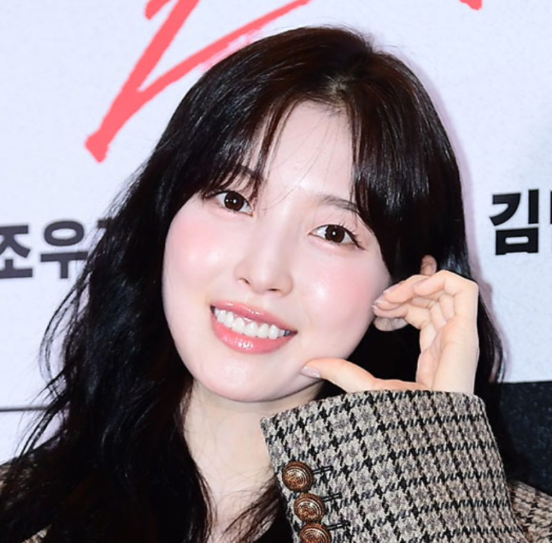 오마이걸 아린, 볼 빵빵 변화 청순 이미지와 달랐던 가을 포토월 스타일