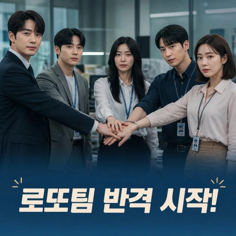 로또 1등도 출근합니다 이준혁 서현우 한 팀 반격 시작
