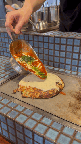 홍대 맛집 오꼬노미야끼 원조맛집 데이트 장소 추천 우와 홍대본점