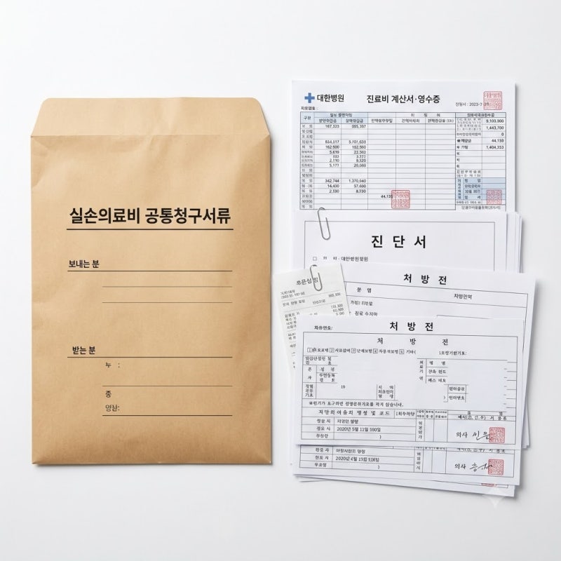 실손보험 청구 서류 한눈에 — 금액별 필요서류 표와 앱으로 청구하는 순서