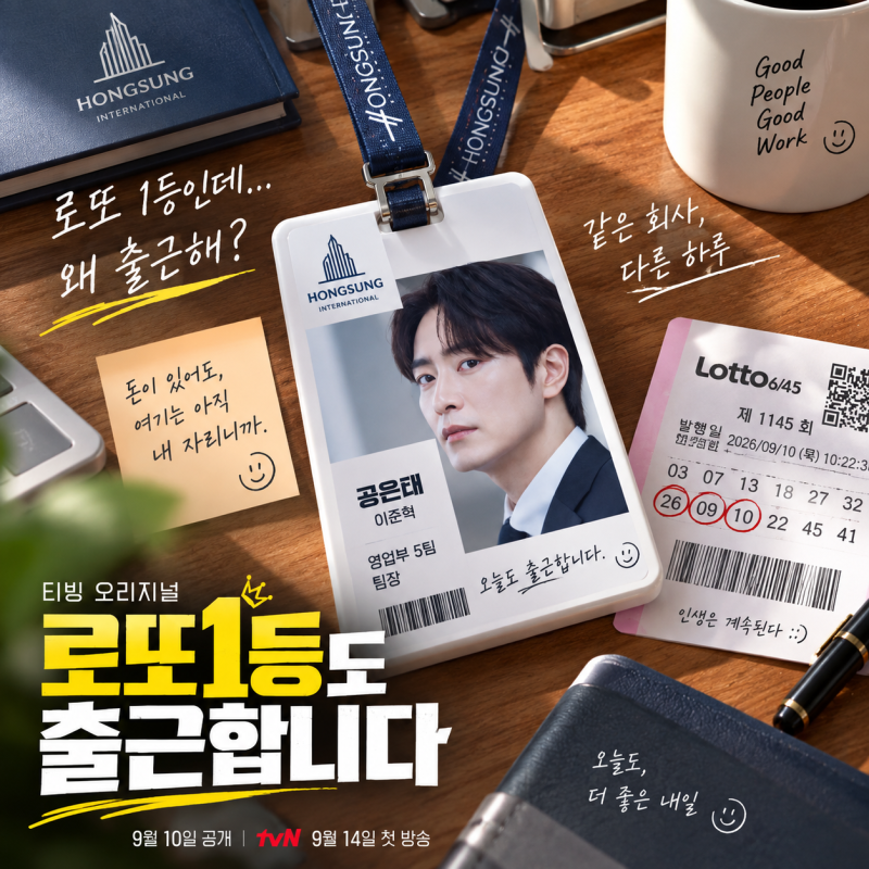 [로또 1등도 출근합니다] 이준혁 드라마. 등장인물 원작비교 총정리