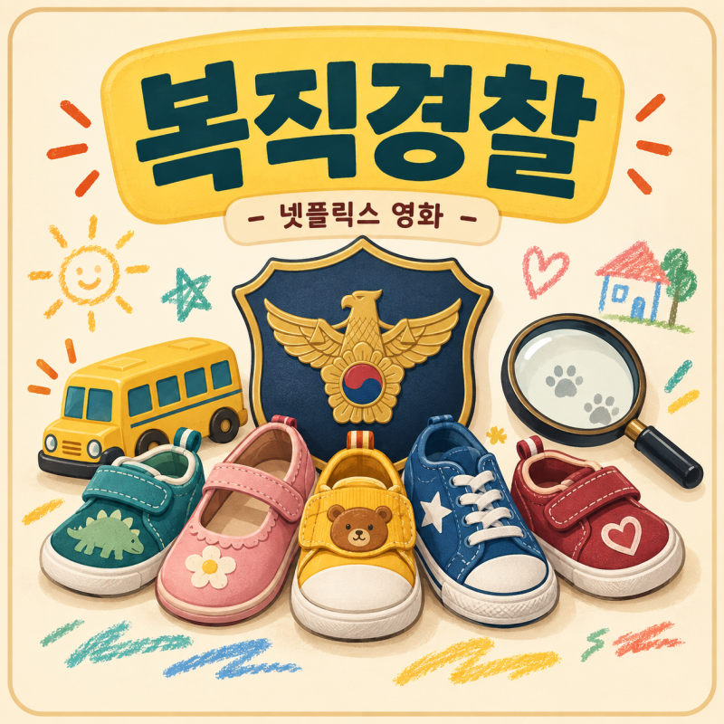 복직경찰 제작 확정, 다섯 아이를 맡은 형사가 비밀 작전에 휘말려요