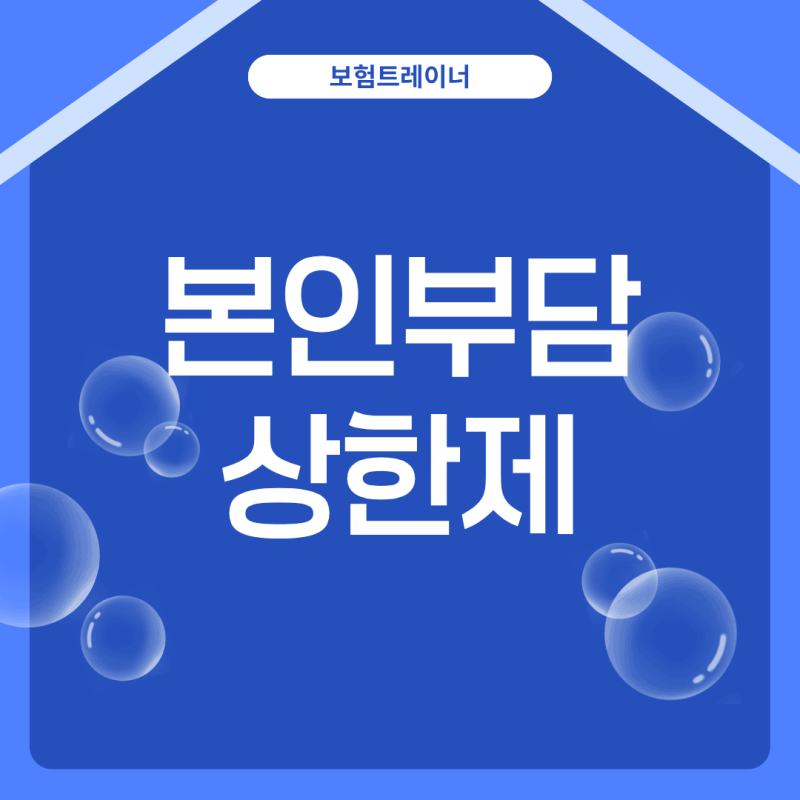 실비 청구 시 이야기하는 본인부담상한제란?