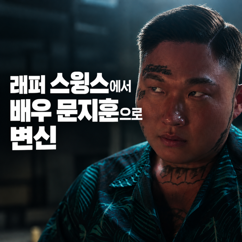 "스윙스가 왜 여기서 나와?" 래퍼 문지훈, 영화 《타짜4》로 파격적인 스크린 데뷔